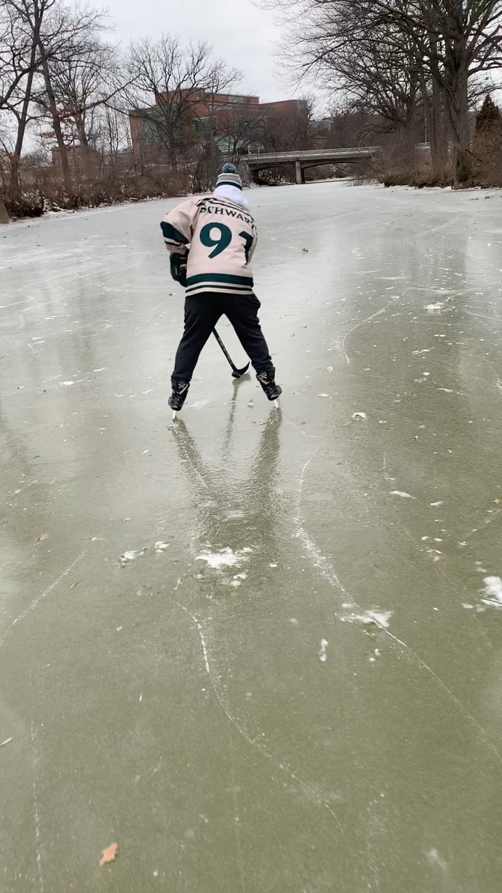 When the Red Cedar freezes over its ODR season!!